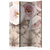 artgeist Paravan Romantic Beige, 3-Delni, Dvostranski