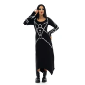 Ženska obleka HEARTLESS - ENCHAINED - BLACK - D-ENCHD-B