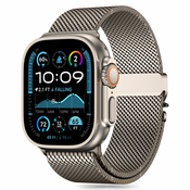 PAS ZA URO TECH-PROTECT MILANO APPLE WATCH 6/7/8/9/10/SE/ULTRA 1/2 (44/45/46/49 MM) TITANIUM