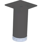 Pohištvena noga o 40 x 100 mm, črna