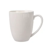 Gastro skodelica za kavo, bela, rebrast dizajn, prostornina 0,37 l, višina 115 mm, premer 88 mm (6 kos)