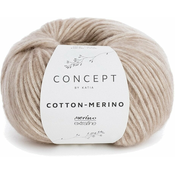 Katia Cotton Merino 104 Beige Pletilna preja