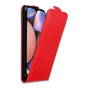 Cadorabo Cadorabo Ohišje, združljivo z Samsung Galaxy A10s / M01s v rdeče jabolko - Zaščitni ovitek v obliki flipa z magnetnim zapiranjem, (20564694)