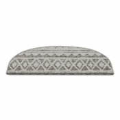 Kremno beli komplet preprog za stopnice 16 ks 20x65 cm Cottage Warmth – Vitaus