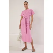 Trendyol Milla Ženska haljina Twoss21El0404, Roze