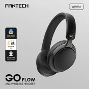 Bluetooth slušalice Fantech GO Flow WH07A sive