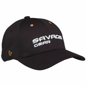 Kapa Savage Gear SPORTS MESH CAP – univerzalna velikost, BLACK INK