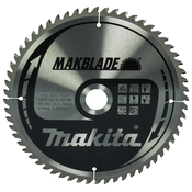 MAKITA žagin list za les MAKBLADE 255x2,3x30 mm 60 zob B-32792
