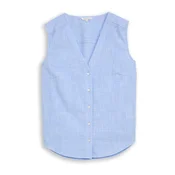 TOM TAILOR Bluza kraljevo modra/pastelno modra