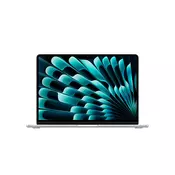 MacBook Air 13 CTO: Čip M5 s 10-jezgrenim CPU i 10-jezgrenim GPU, 24 GB RAM, 512 GB SSD, Hrvatska - Srebrna