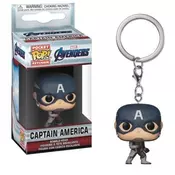 Privezak Marvel Endgame POP! Keychain - Captain America