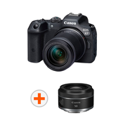 Kamera bez ogledala Canon - EOS R7, RF-S 18-150mm IS STM, Black + Objektiv Canon - RF 50mm, F/1.8 STM