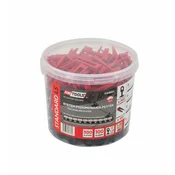 awtools Standardni sistem za niveliranje ploščic 1,0 mm - 7-15 mm sponke 300 kosov + klin 100