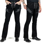 Moške jeans hlače WORNSTAR - Ravenbolt - črne - WSGP-RVNBOL