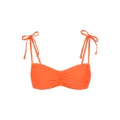 LSCN by LASCANA Bikini zgornji del Gina oranžno rdeča