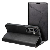 FORCELL Pokrov za Samsung S24 PLUS Forcell F-Protect RFID Blocker Book črn
