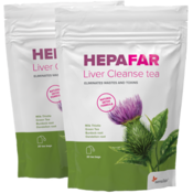 2x Hepafar Liver Cleanse tea