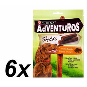 Purina Adventuros Sticks, 6 x 120 g