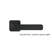 Vratna strojna oprema TWIN INNER FREE P660 brez polnila (CM), klika-klika, WC ključ, Twin CM (mat črna)