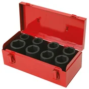 3/4" komplet šestrobih natičnih ključev. 8-delni. dolgi 515.0510 ks tools