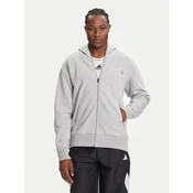 adidas Jopa ALL SZN Fleece IY4159 Siva Loose Fit