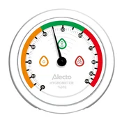 Alecto Analogni higrometer bel brez baterij za montažo na steno