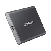 SAMSUNG zunanji SSD disk T7 4 TB/USB 3.2/MU-PC4T0T/WW
