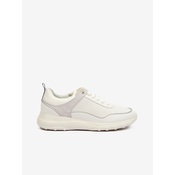 White Womens Sneakers Geox Alleniee - Women