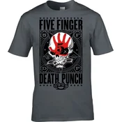 Five Finger Death Punch Majica Obey Unisex Grey 2XL