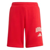 Adidas J CLGT FL SHO, djecije kratke hlace, crvena S1125