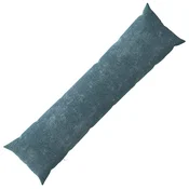 Vidaxl Prevleka za blazino HEERLEN Modra 40 x 145 cm Kovinska tkanina