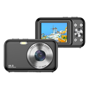 INF Digitalni fotoaparat 1080P 44MP 16 x zoom 2,4-palčni zaslon Black, (21266033)
