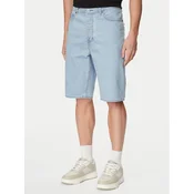 HUGO Jeans kratke hlače Skate Shorts 50555994 Modra Straight Fit