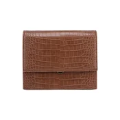 JW PEI Ročna torbica JW PEI Sac Bandouliere Mini Flap Brown Croc rjava