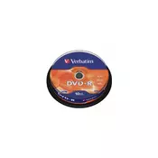 VERBATIM DVD-R 4.7GB 16X, CAKE (10 KOS)