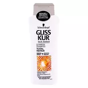 , Schwarzkopf Gliss Kur Total Repair šampon za poškodovane lase za suhe lase 400 ml za ženske