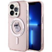 Karl Lagerfeld KLHMP14LHFCCNOP Apple iPhone 14 Pro hardcase IML Choupette MagSafe pink