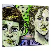 shumee STEKLENA PLOŠČA ZA KUHINJO 65x60 Otroška