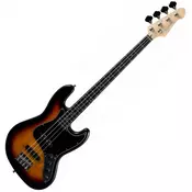 VESTON JB-SB Sunburst bas kitara