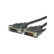 Value Monitor DVI Cable, DVI (24+1), Dual Link, M/F 5.0 m