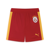 PUMA Galatasaray SK T7 Shorts Youth, Clothing, Red/Yellow Sizzle, 13-14Y