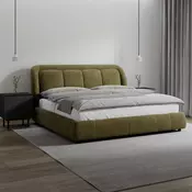 Bessagi Home Oblazinjena Postelja Anton, Olivno Zelena, 180x200
