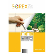 Etikete Sorex okrogle - O 85 mm, 100/1