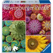 Ravensburger - Puzzle Mandala cveti - 500 kosov