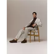 Reserved - Regular pantalone s visokim sadržajem lana