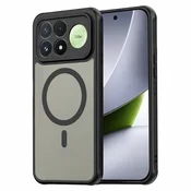 Hibridni ovitek HaloFrost II MagSafe za Xiaomi Poco F9 Pro - black