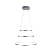 LED prigušiva lampa na sajli CIRCLE LED/15W/230V + LED/20W + LED/25W