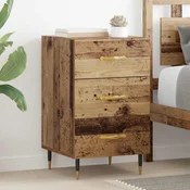 Nocni ormar Staro drvo 40 x 40 x 66 cm Konstruirano drvo