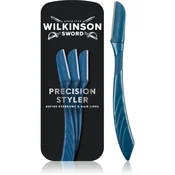 Wilkinson Sword Ravnalnik za obrvi in brado Precision Style r 3 kos