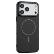 Rigid Silicone MagSafe maska za iPhone 17 Pro – crna